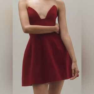 Bardot Mirian Hourglass Mini Dress (Anthropologie)